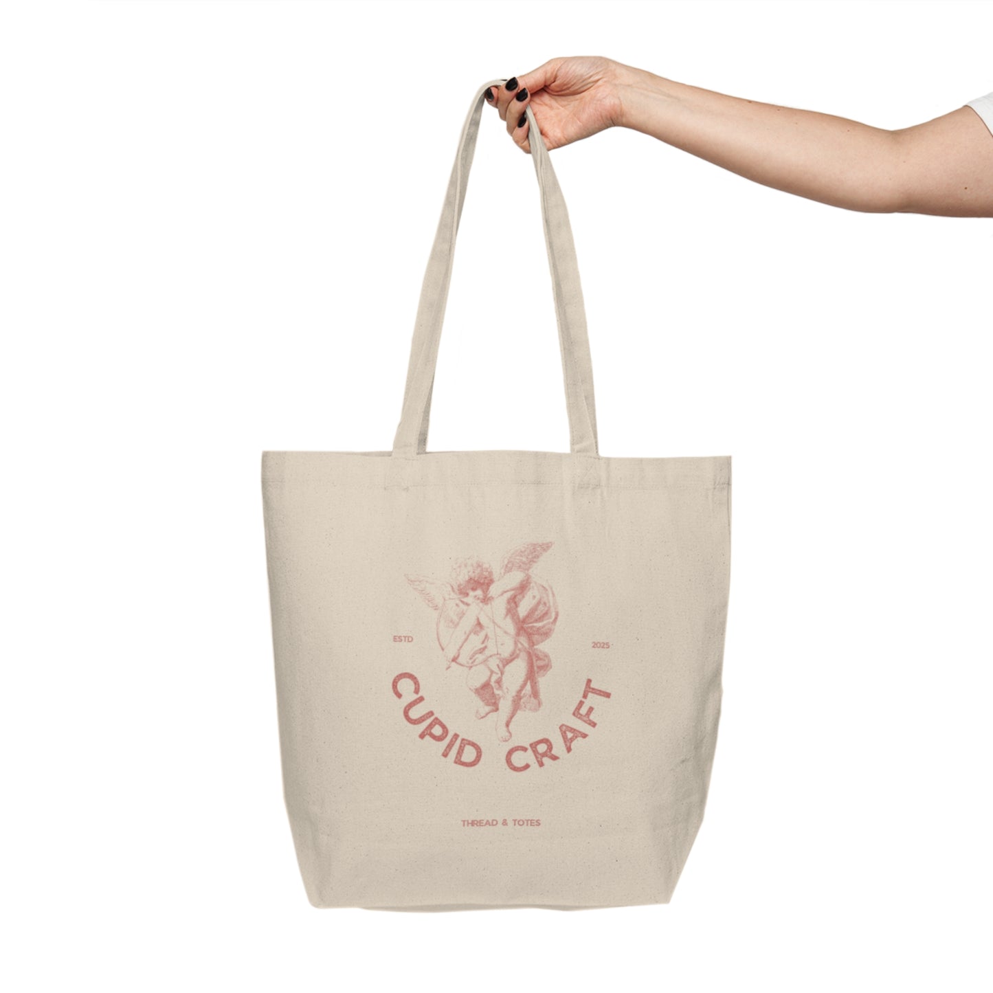 Cupid Craft | Organic Cotton Tote Bag | Eco-Friendly