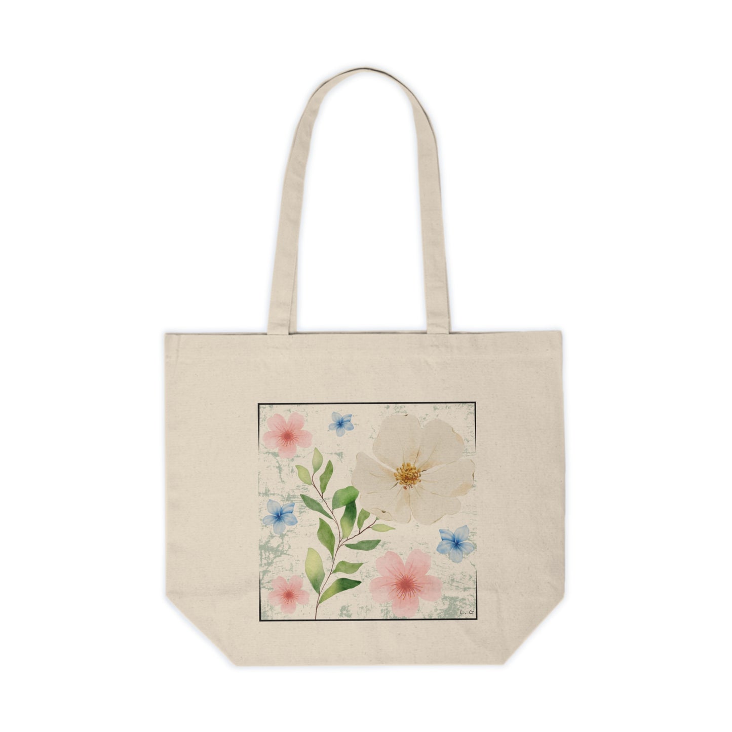 Floral Reverie | Organic Cotton Tote Bag | Eco-Friendly
