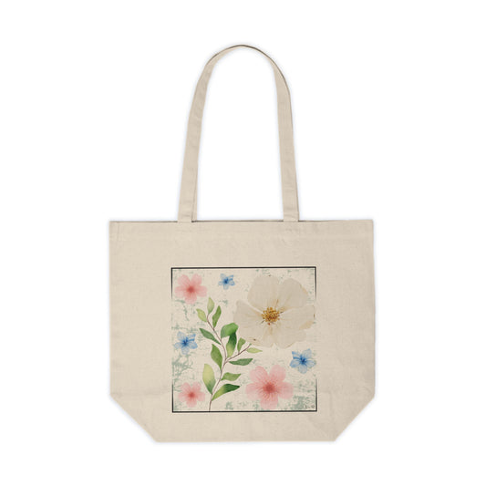 Floral Reverie | Organic Cotton Tote Bag | Eco-Friendly