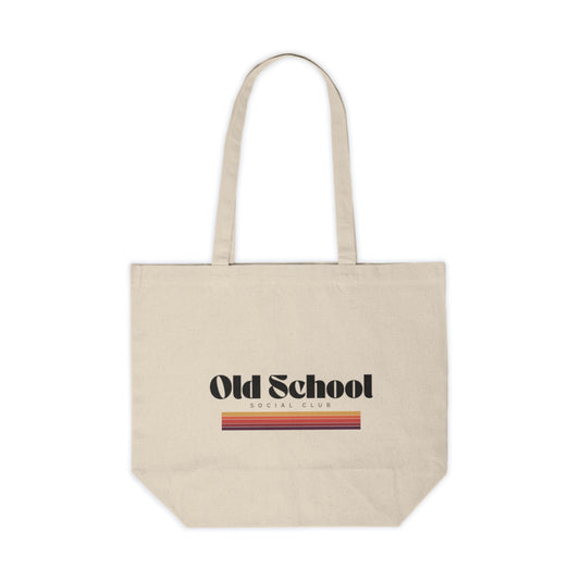 Old School Social Club | Organic Cotton Tote Bag | Eco-Friendly